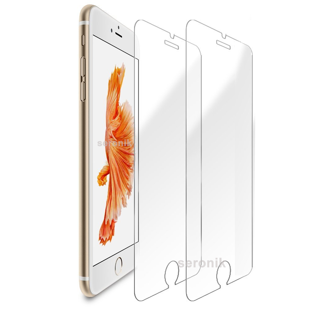 2x Schutzglas iPhone 8 Plus Glasfolie Display Schutzfolie Echt Glas 9H Hartglas - Bild 1 von 8