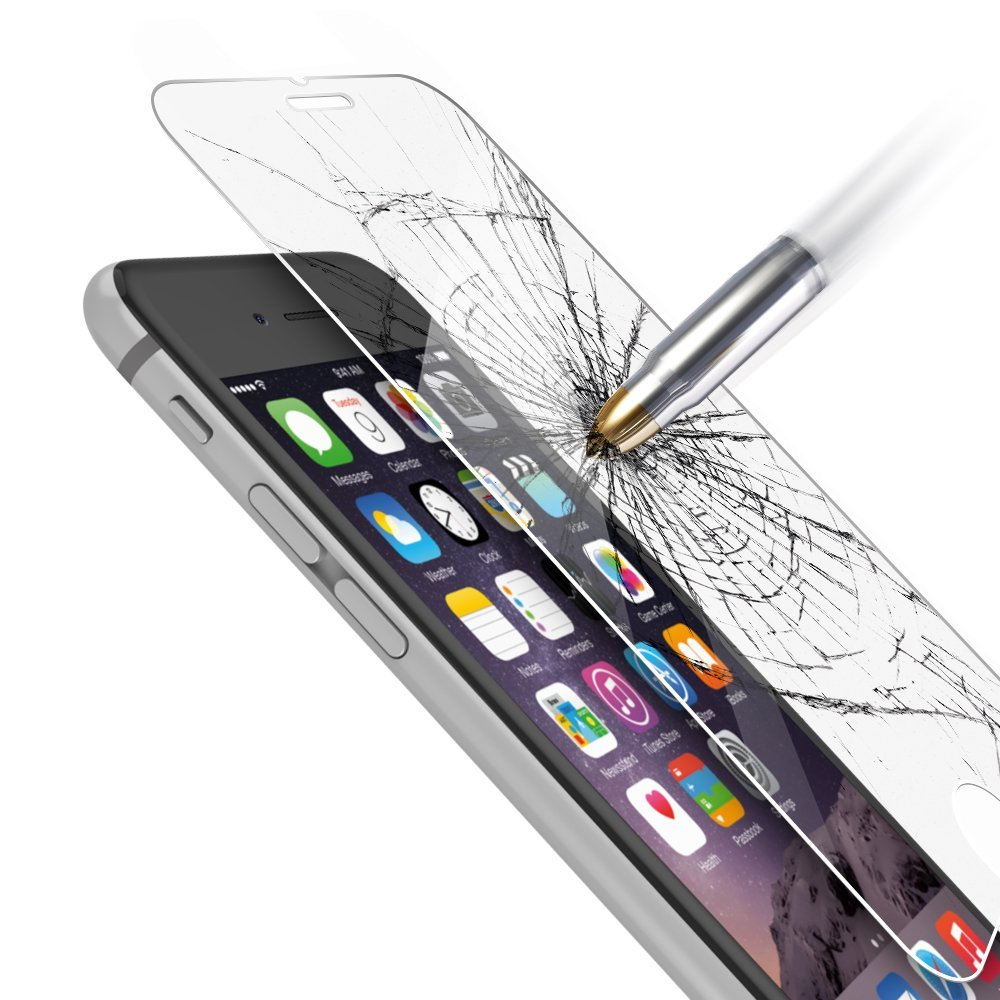 2x Schutzglas iPhone 8 Plus Glasfolie Display Schutzfolie Echt Glas 9H Hartglas - Bild 5 von 8
